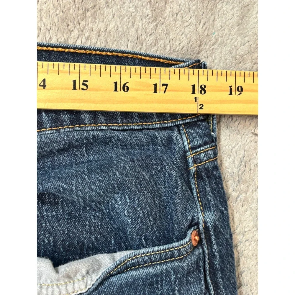 Levis 559 Relaxed Straight Jeans Mens 36x34 Dark Wash Blue Denim Pants